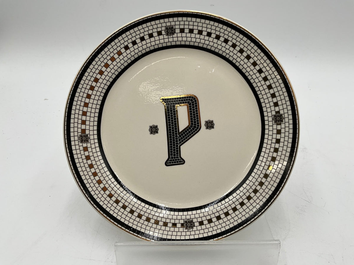 Anthropology Set of 4 P Plates
