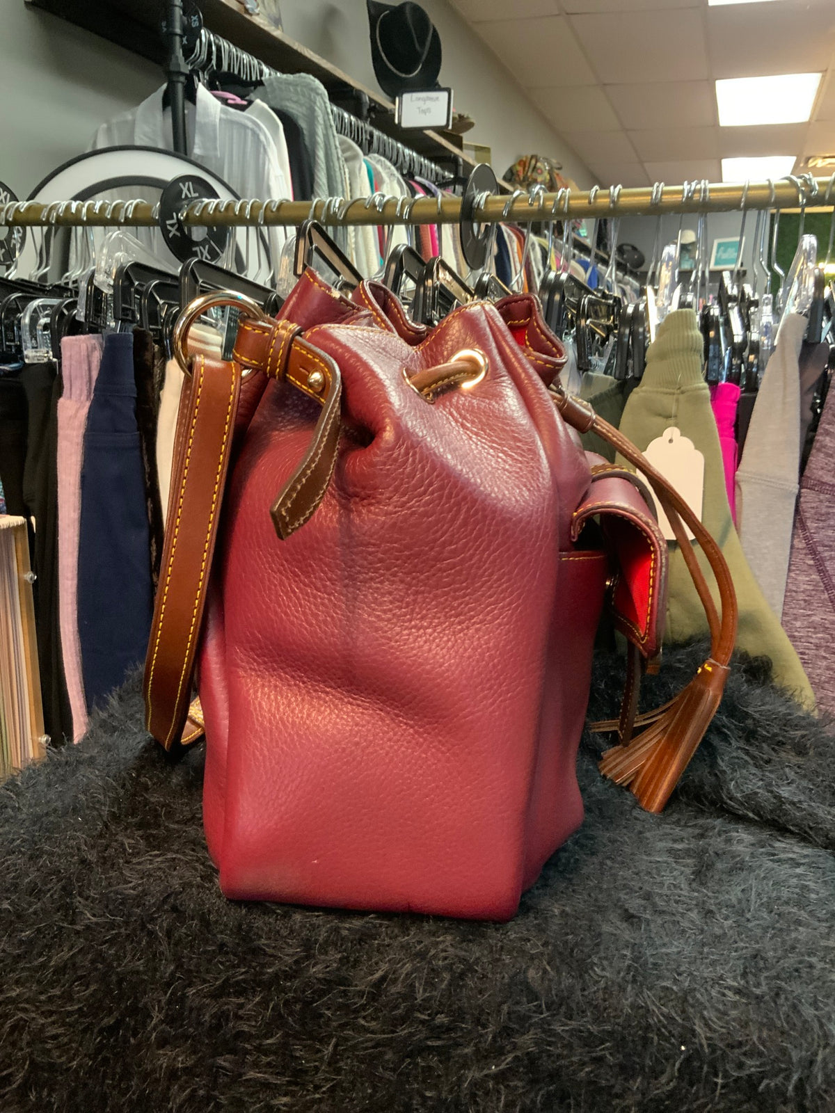 Burgundy D&B Cinch w/ Duster