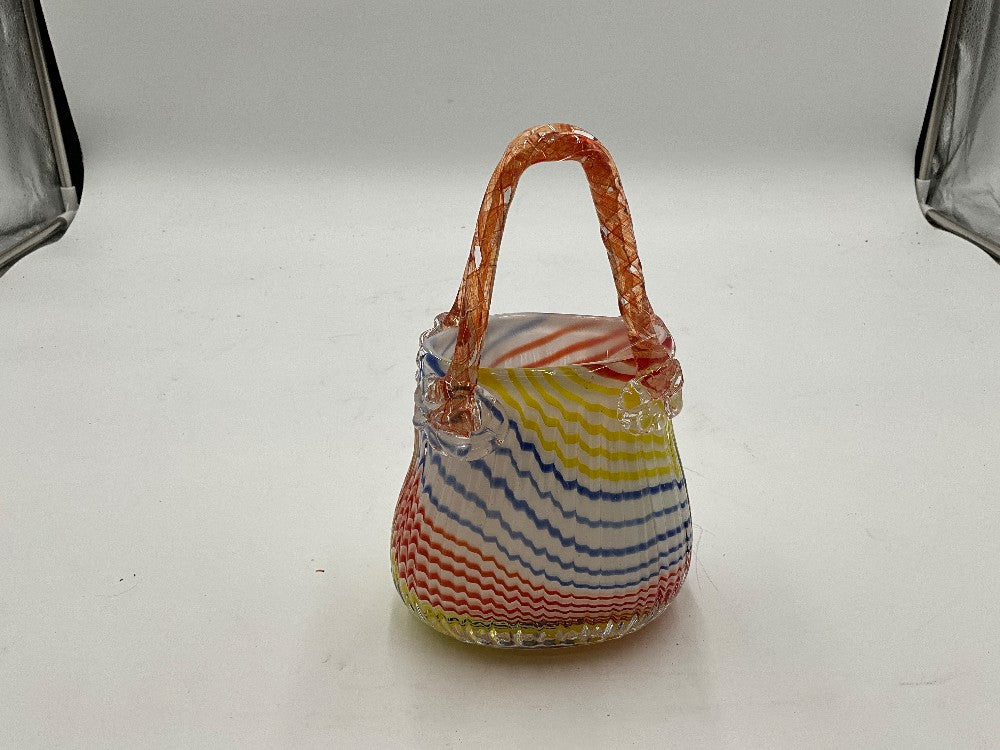 Swirl Glass Vase Purse