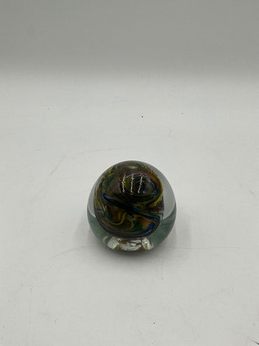Hand Blown Blenko 2013 Paper Weight