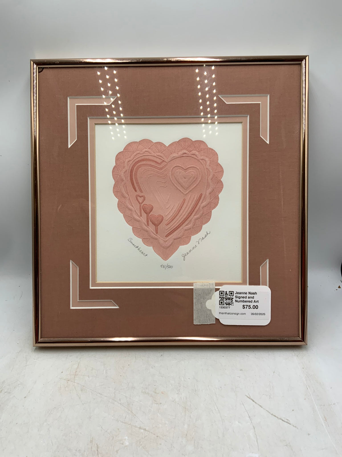 Jeanne Nash Signed and Numbered Art