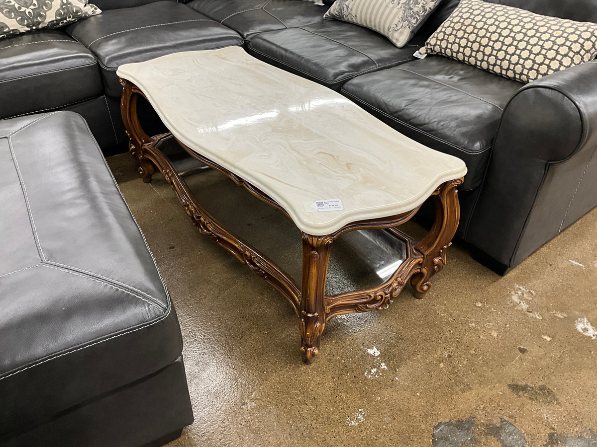 Marble Top Coffee Table