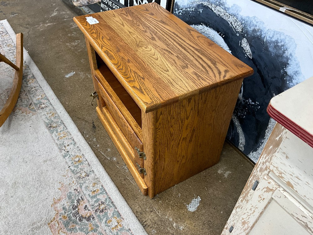 White Clad TV Stand