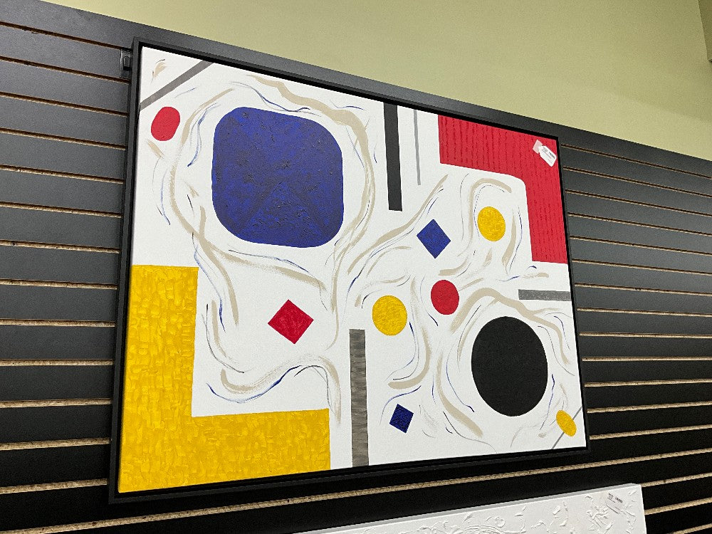 Xl Multicolor Sq. Canvas