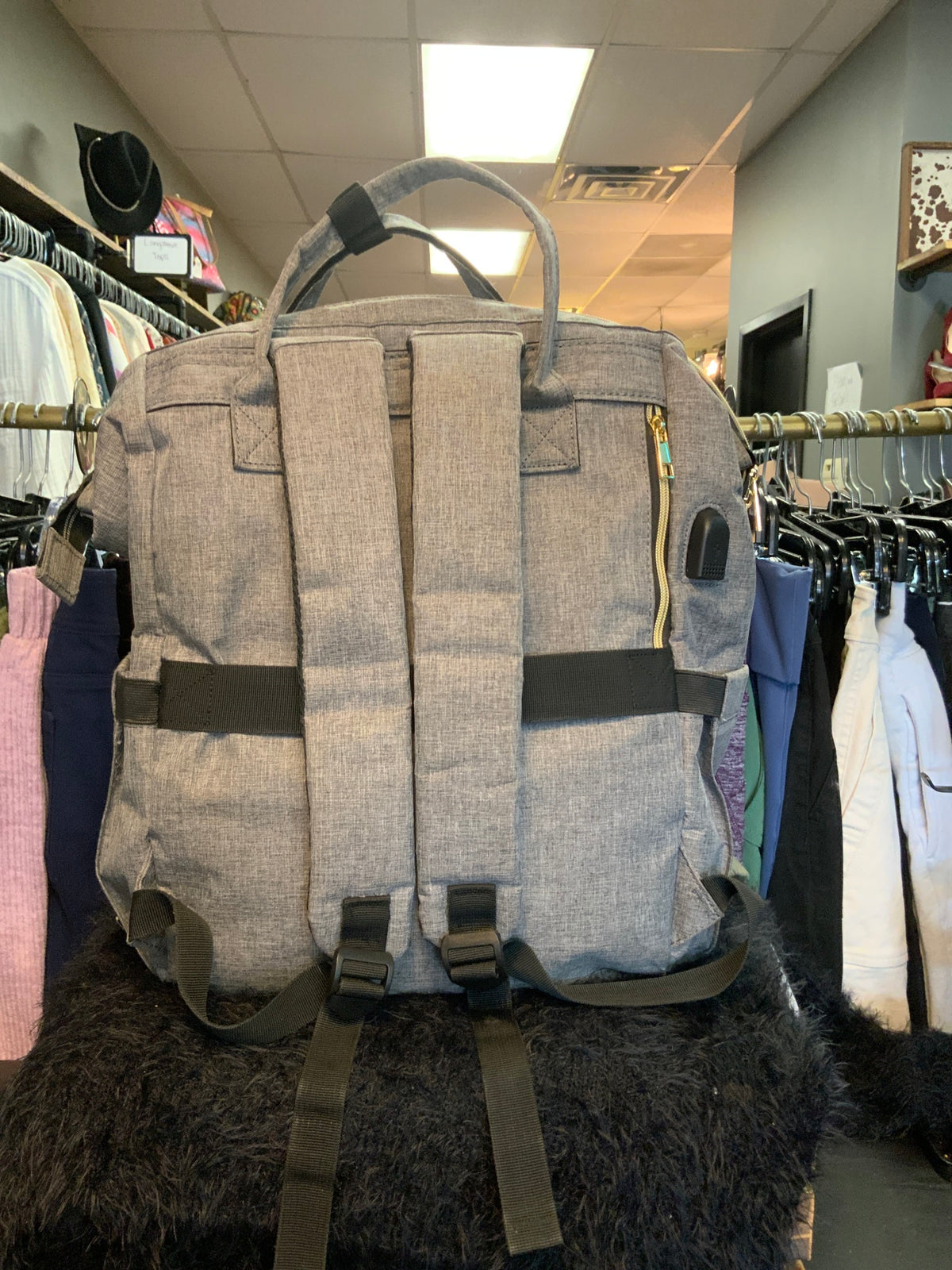 Grey Lovevook Bag