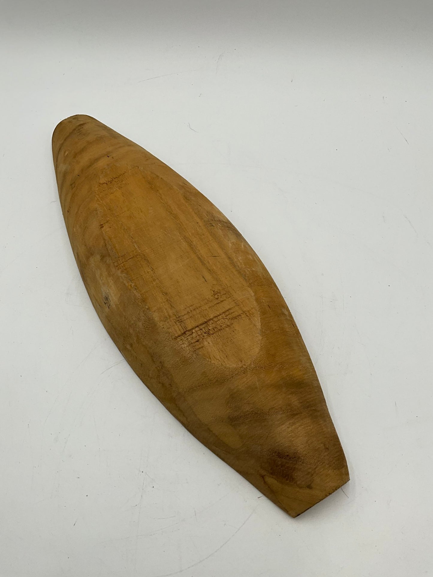 Oval Wood Bowl