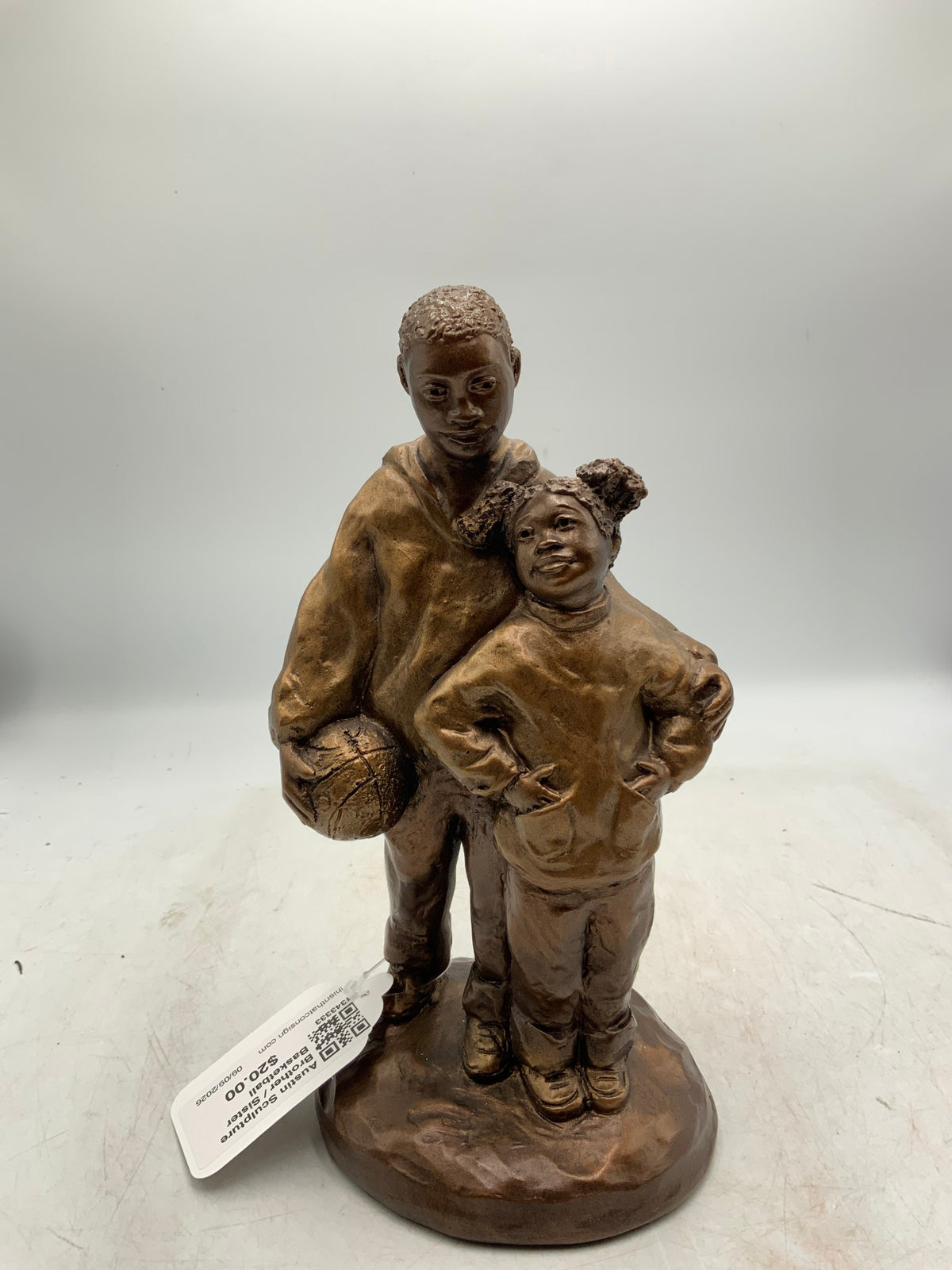 Austin Sculpture Brother / Sister Basketball