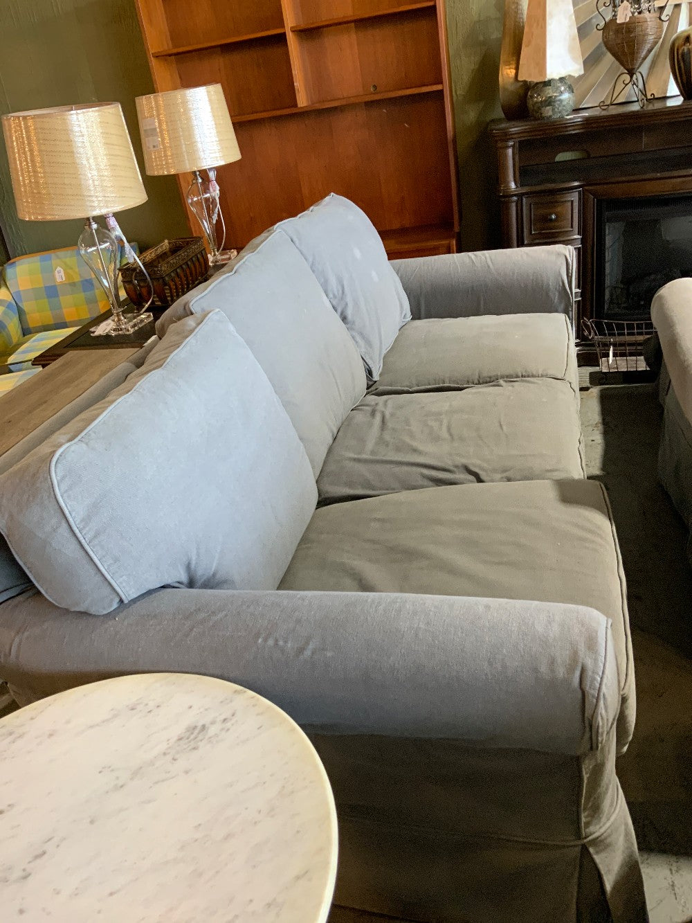 Arhaus Grey Sofa *AS IS*