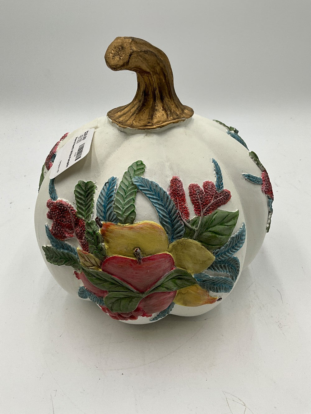 Plow & Hearth White Pumpkin