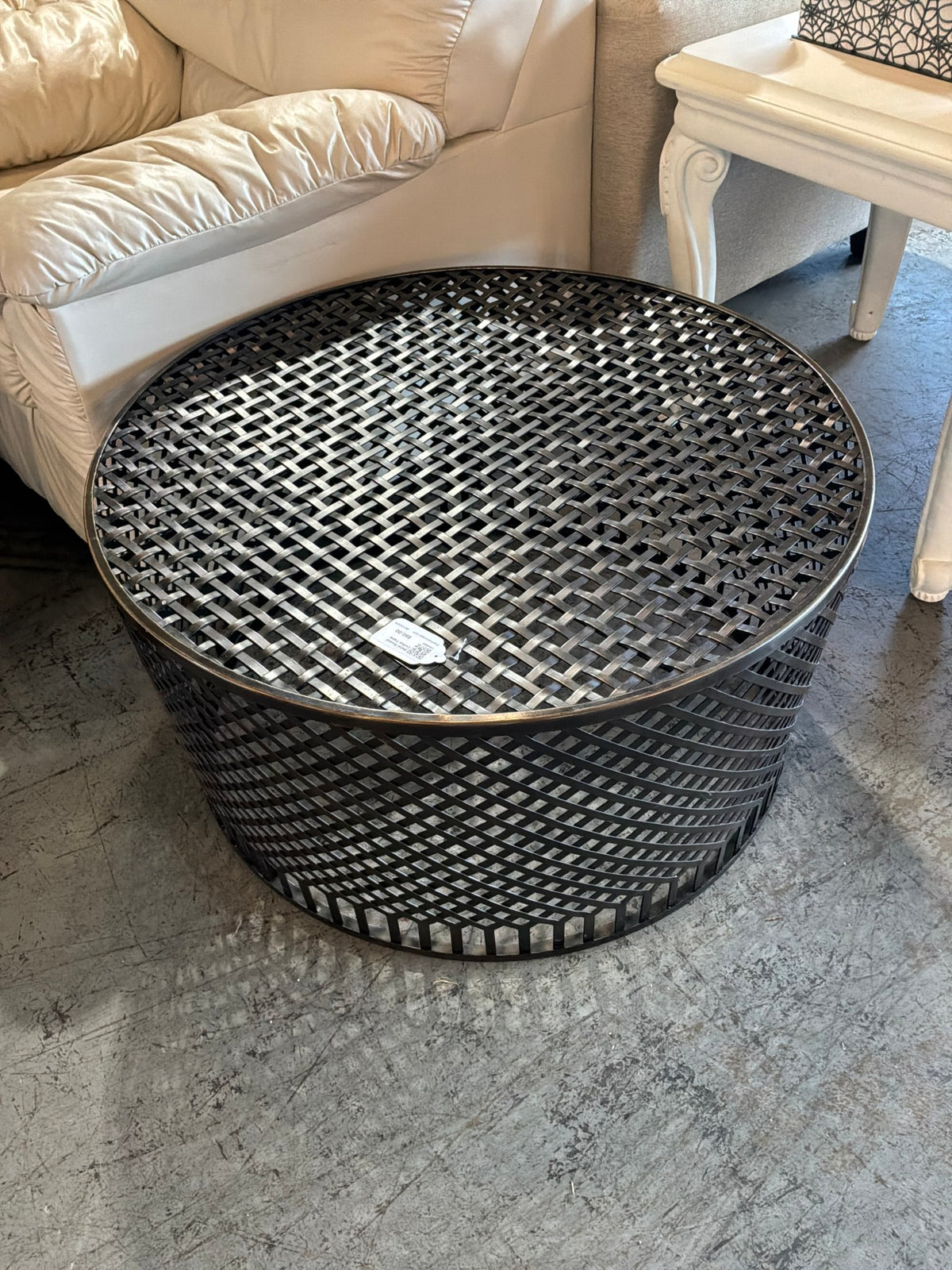 Metal Round Coffee Table