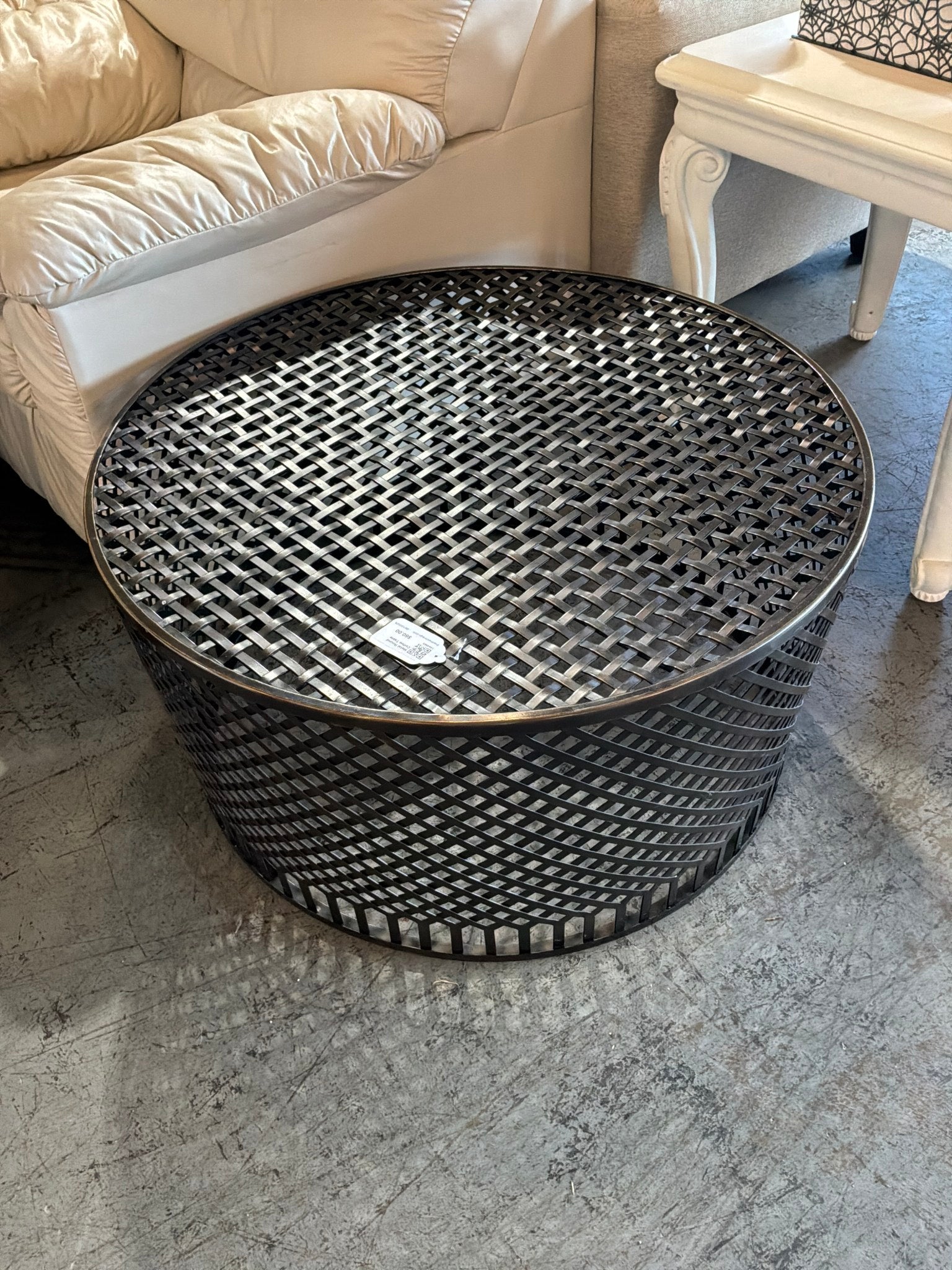 Metal Round Coffee Table