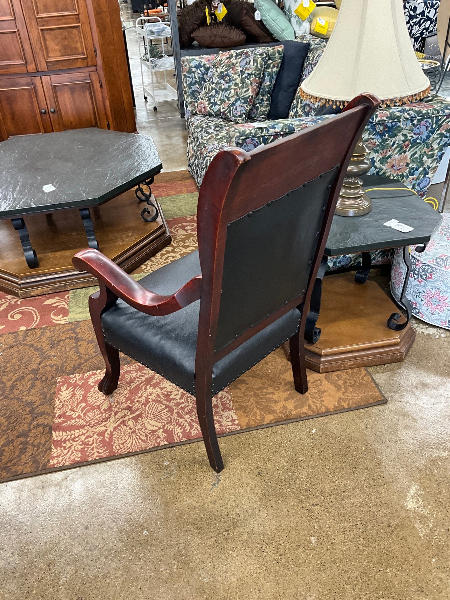 Antique Spindle Arm Chair