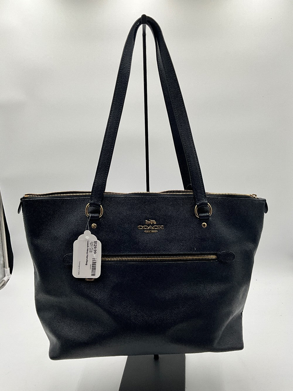 Coach Navy Handbag