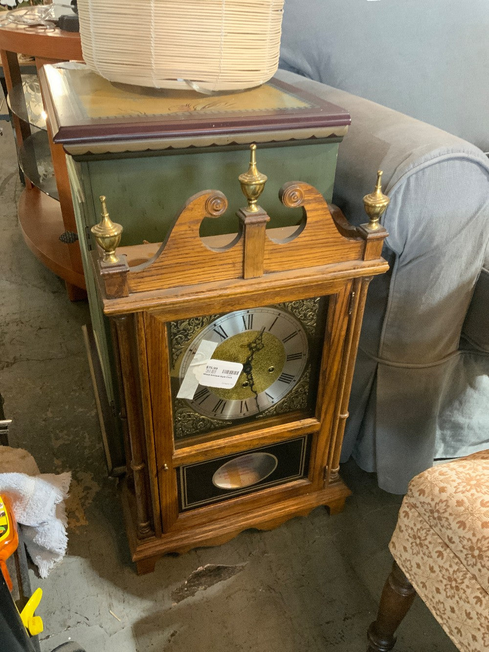 Wood Antique Style Clock