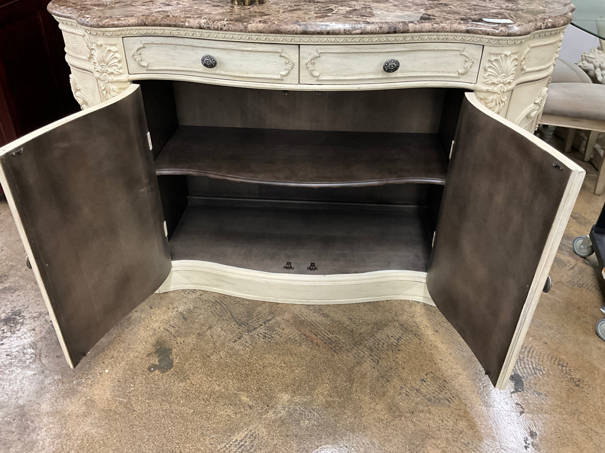 American Drew Marble Top Buffet