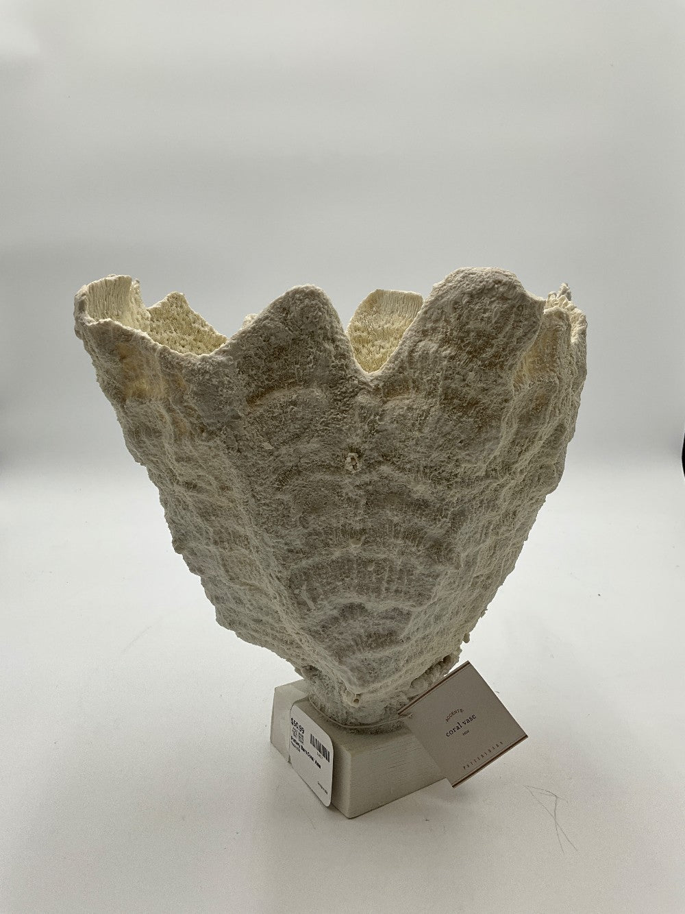 Pottery Barn Coral Vase