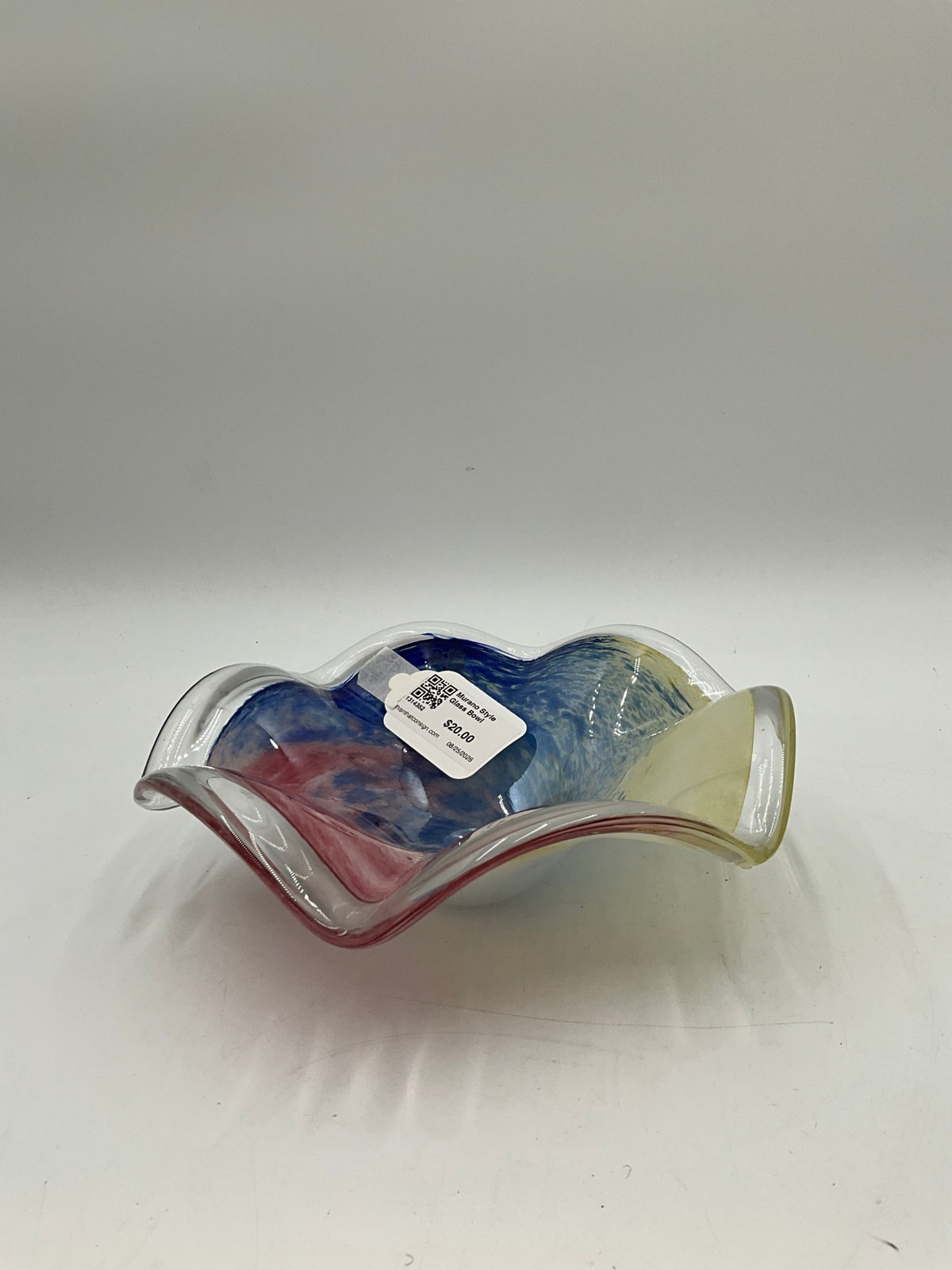 Murano Style Glass Bowl