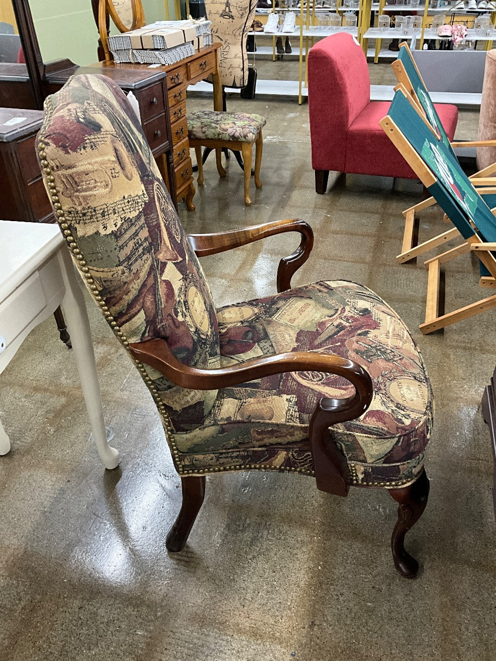 Upholstered Arm Chair