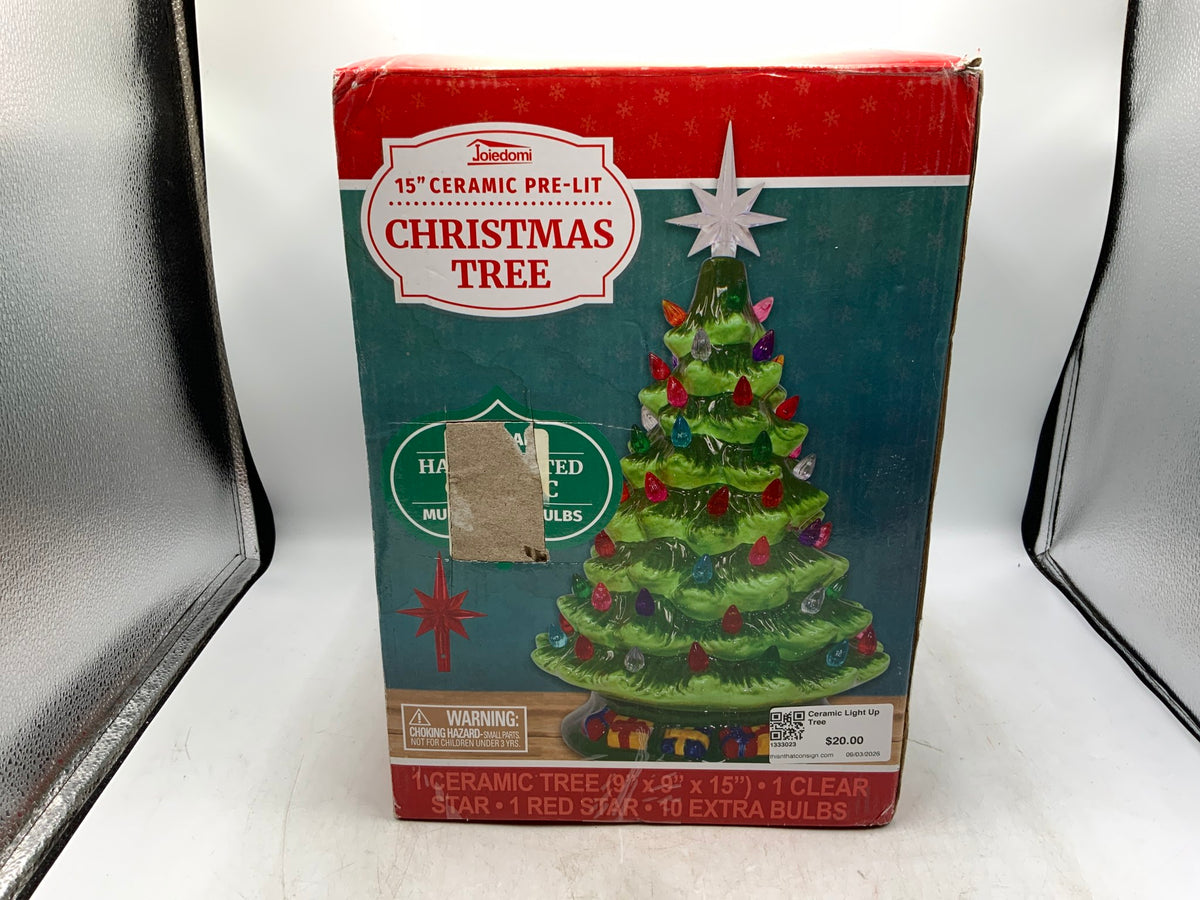 Ceramic Light Up Tree