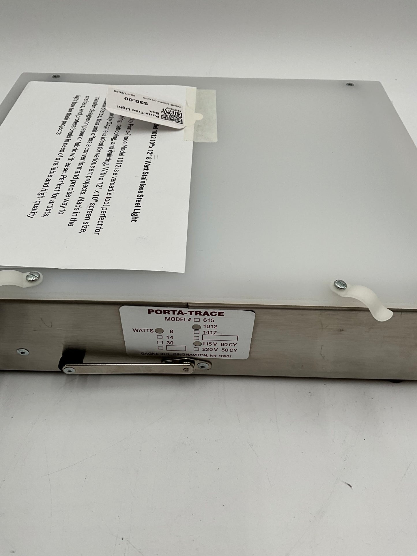 Porta-Trac Light Box