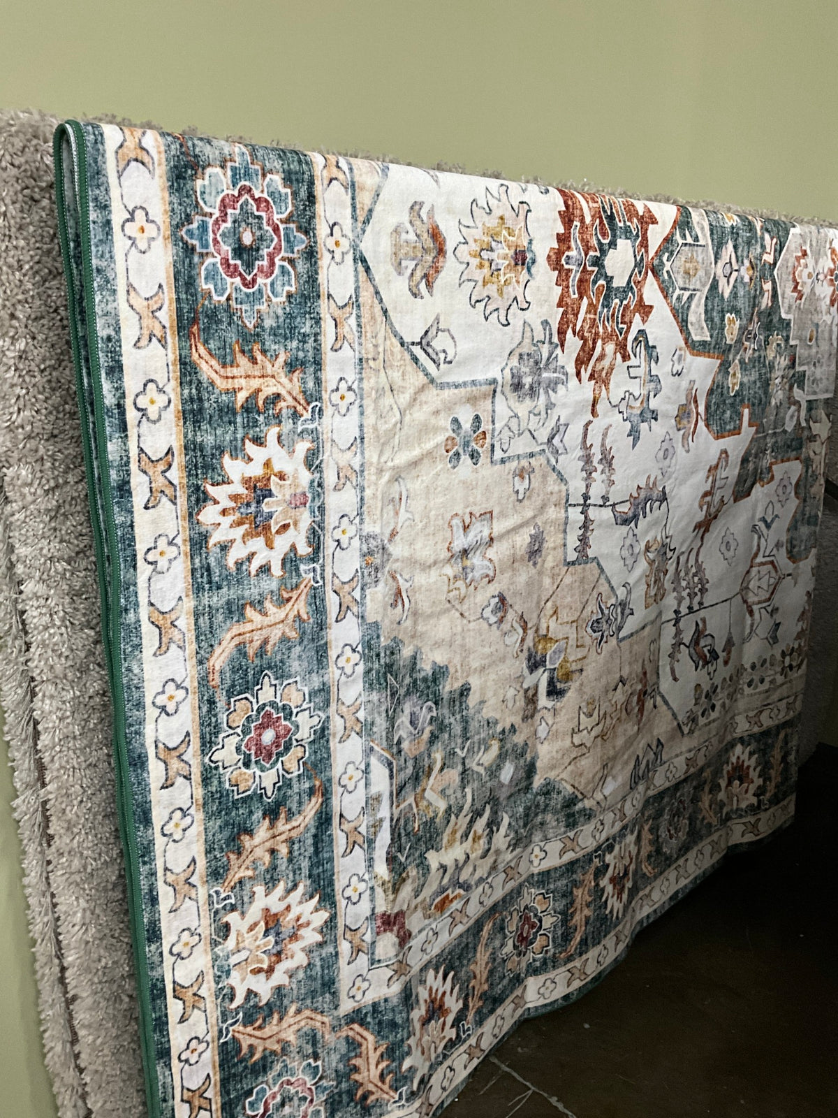 9' x 13' Washable Area Rug
