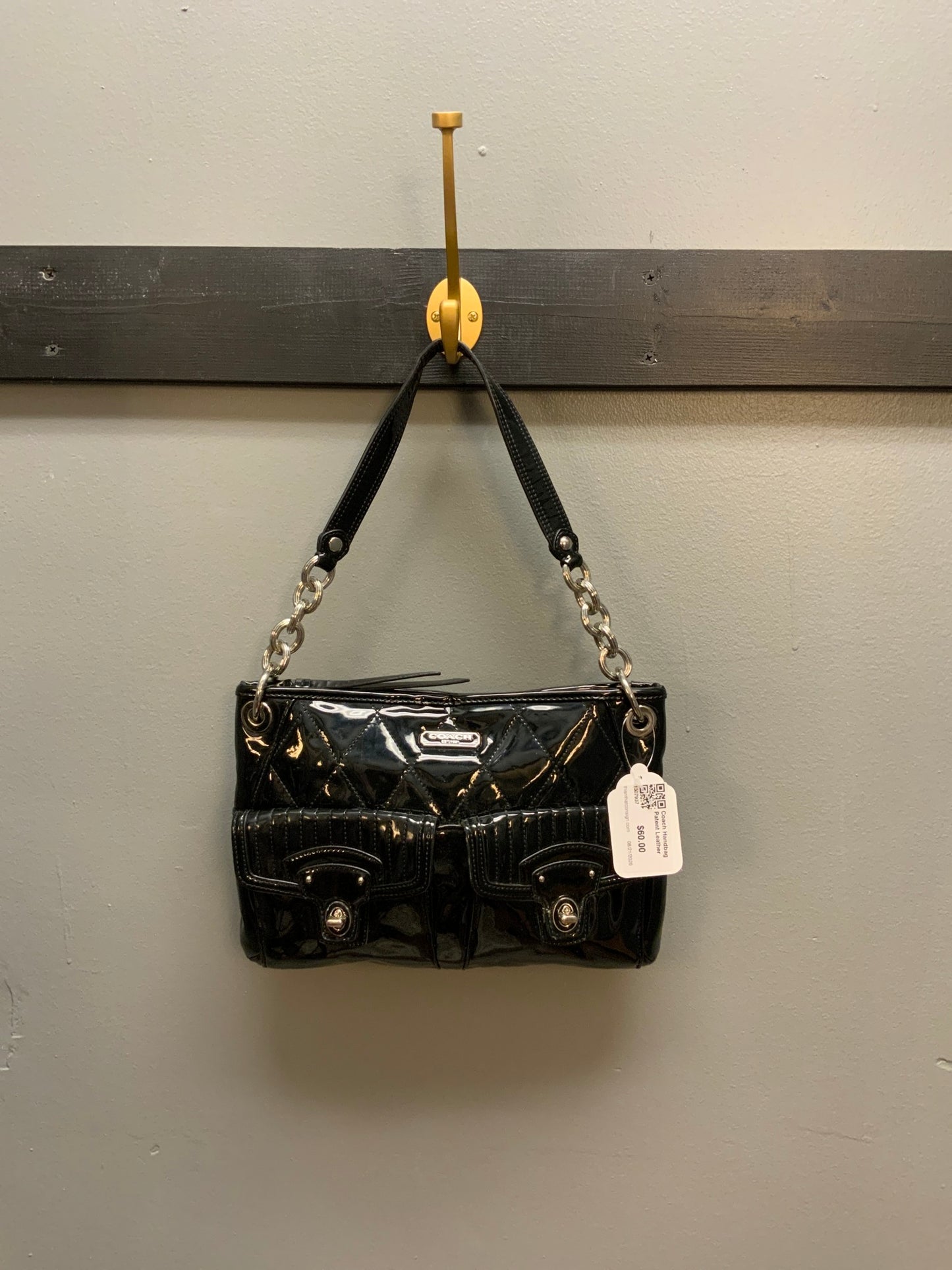 Coach Handbag Patent Leather