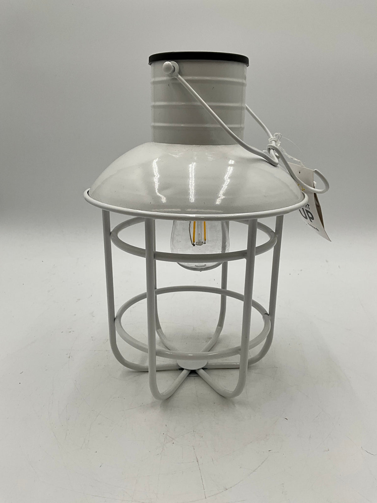 White Solar Lantern