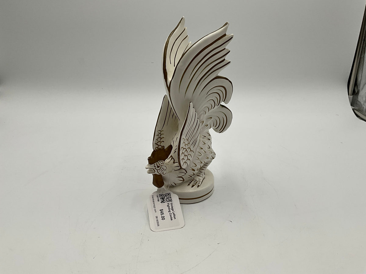 Vintage Lefton Fighting Cocks