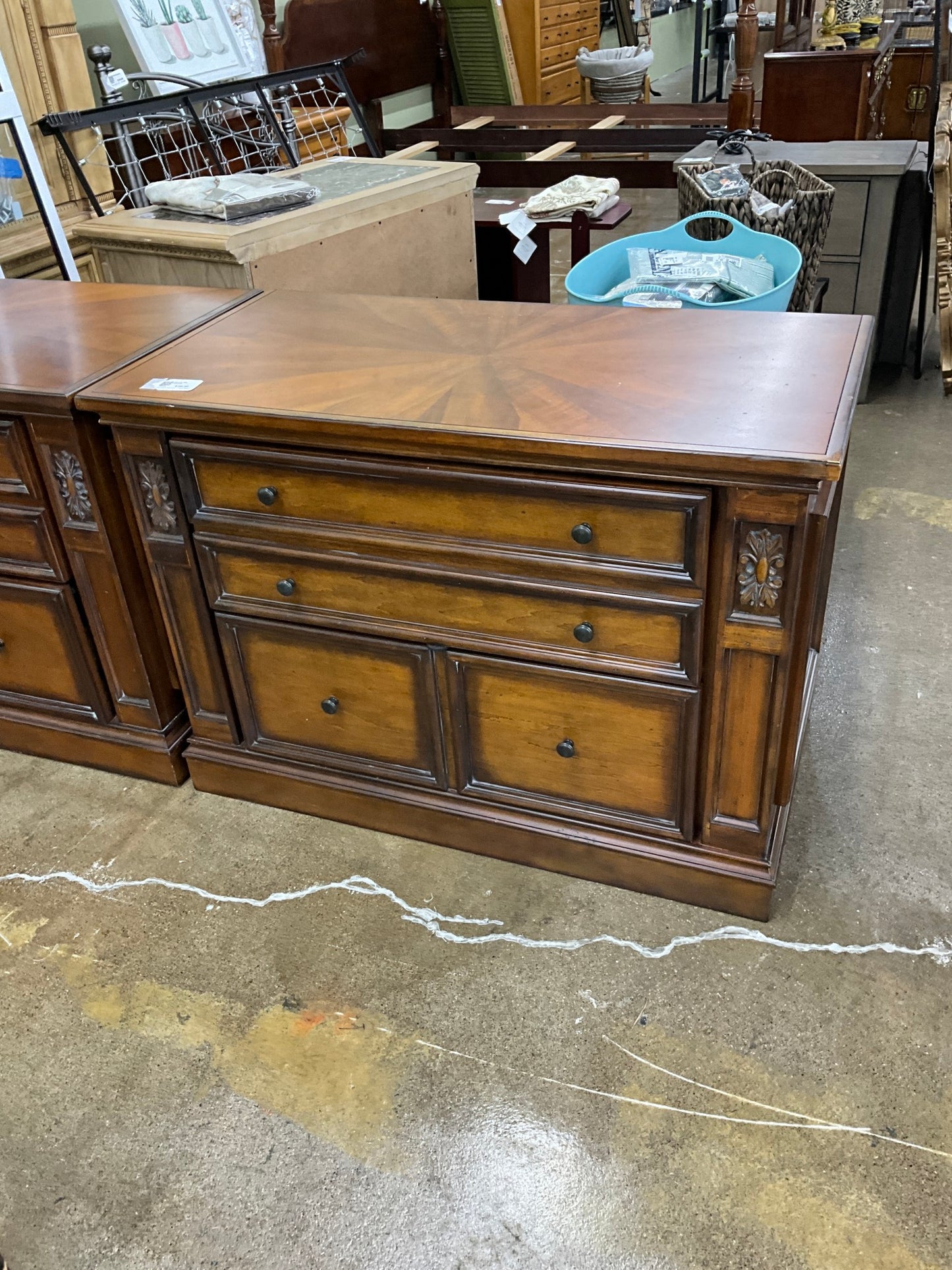 Ornate File Cabinet