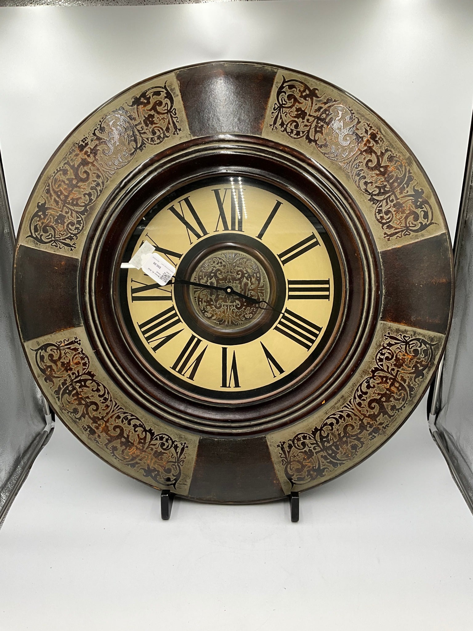 Brown XL Wall Clock