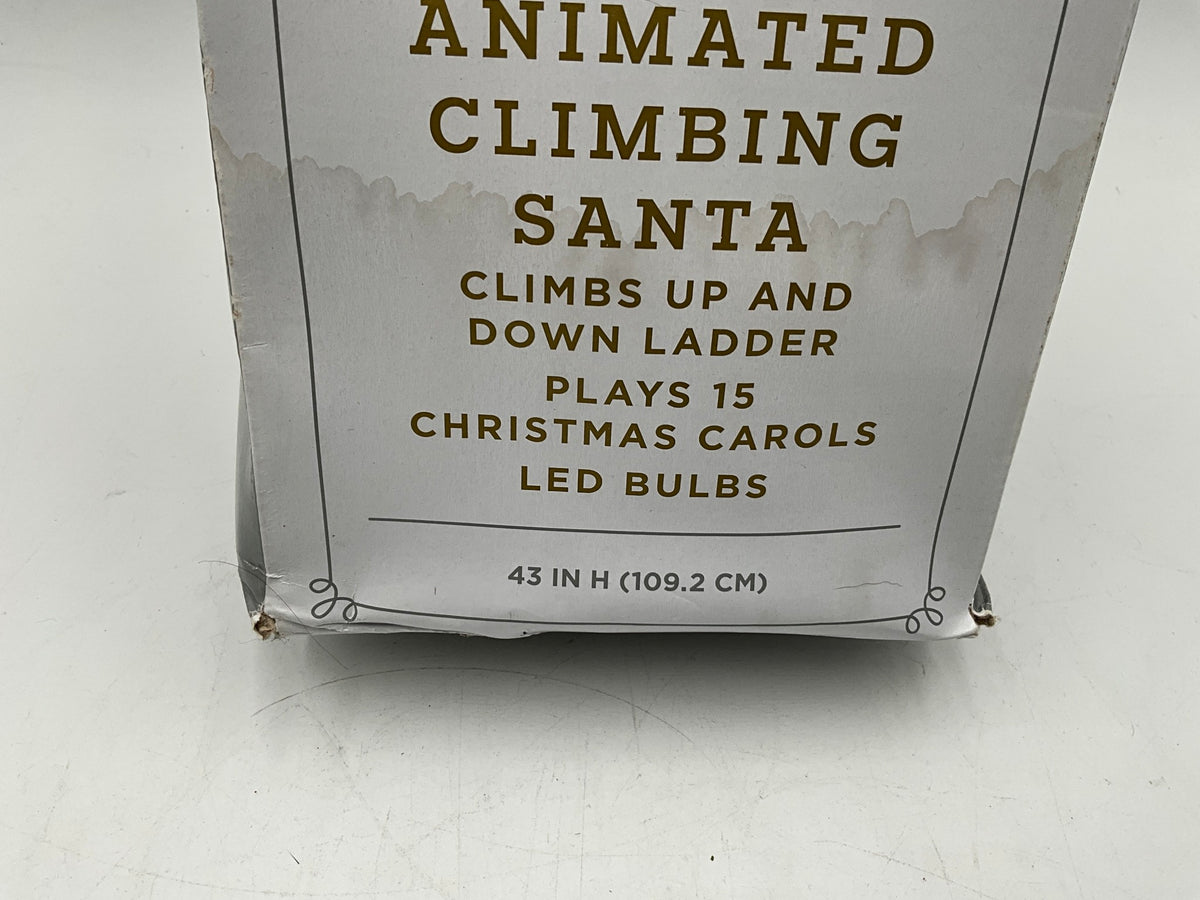 Animated Climbing Santa