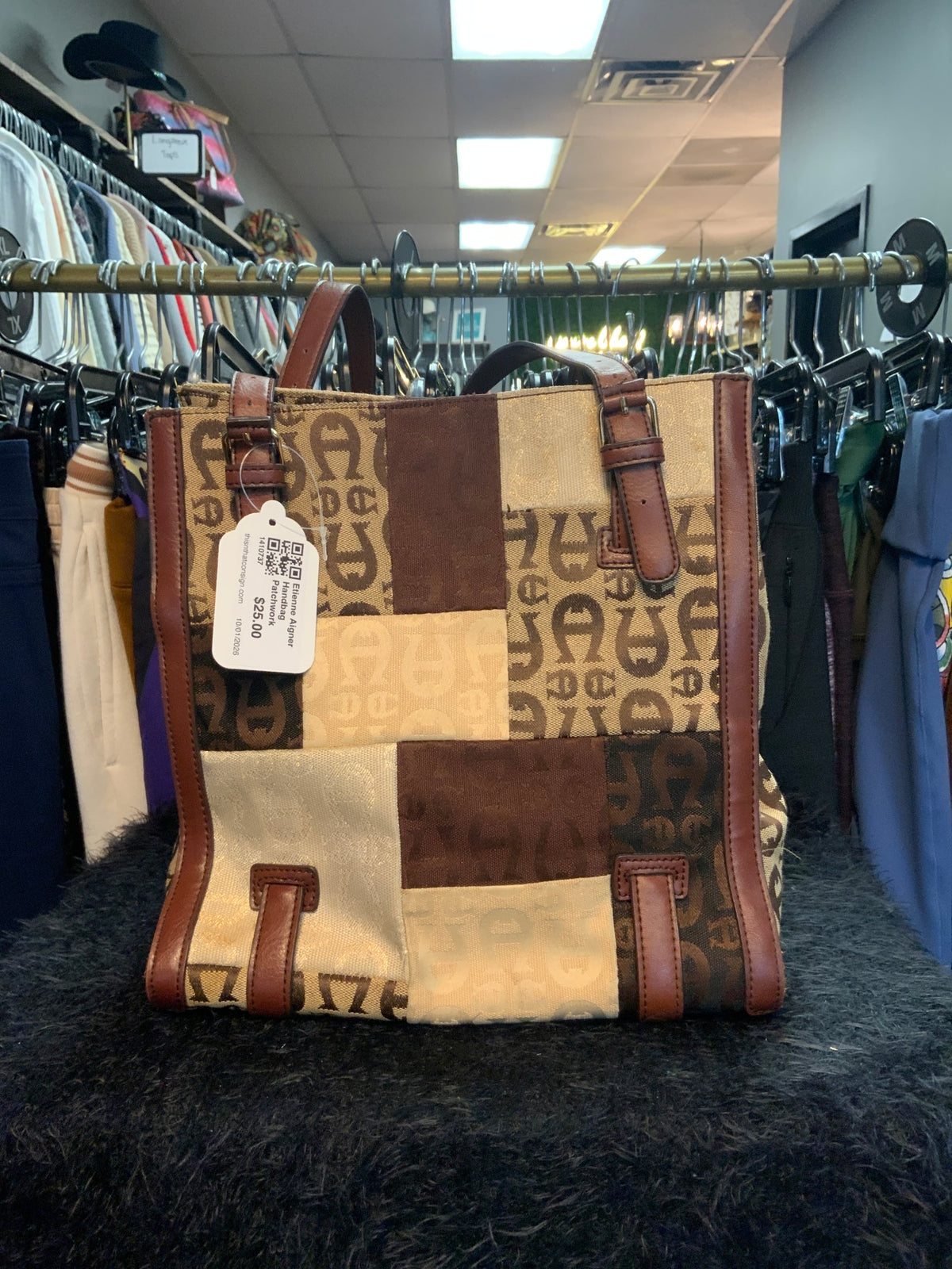 Etienne Aigner Handbag Patchwork