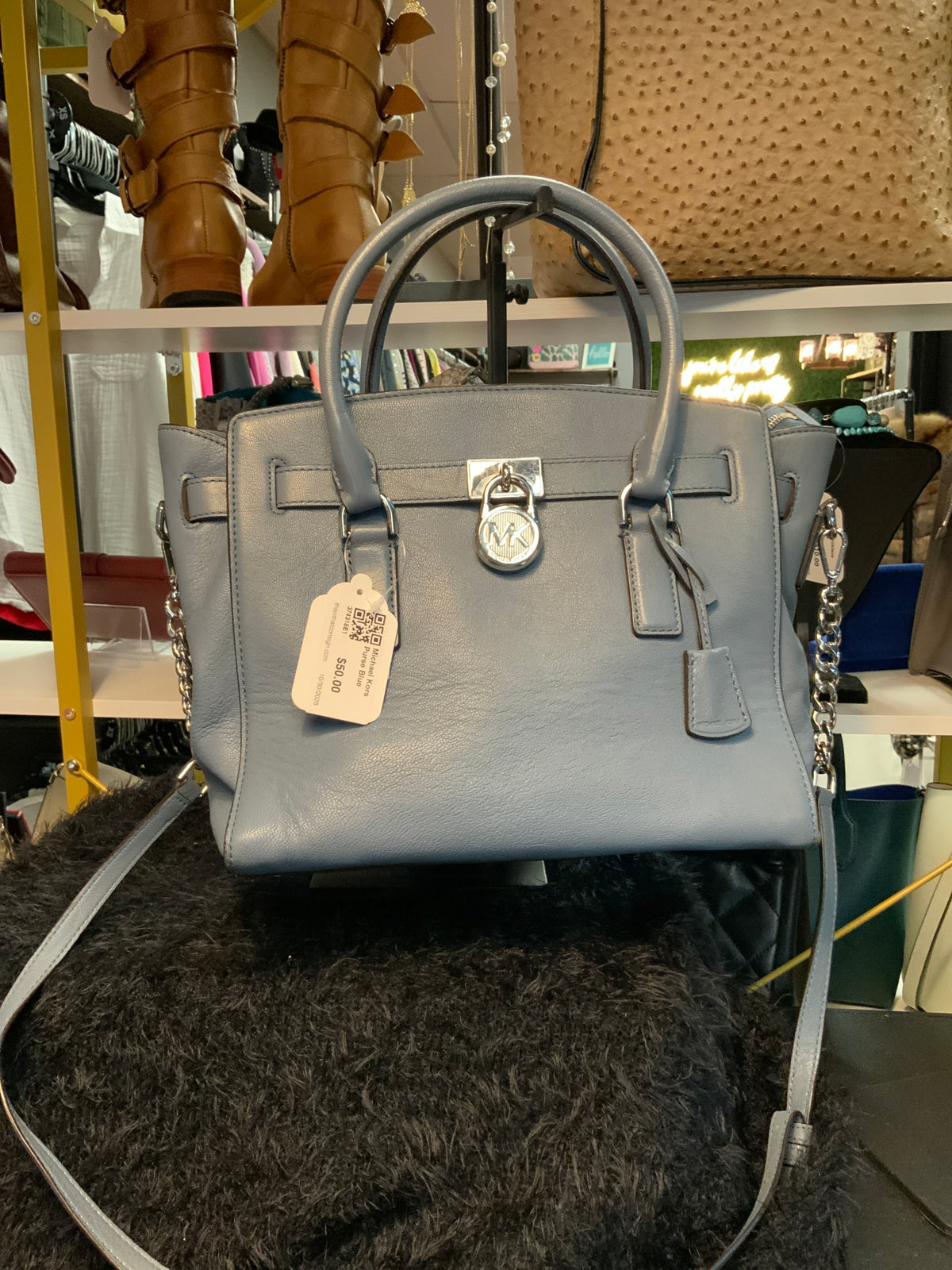 Michael Kors Purse Blue