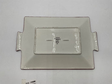 Oneida Strawberry Plaid Tray