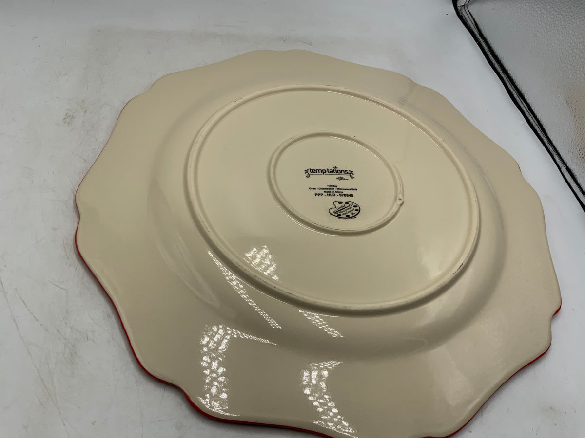 Temptations Lg Santa Platter