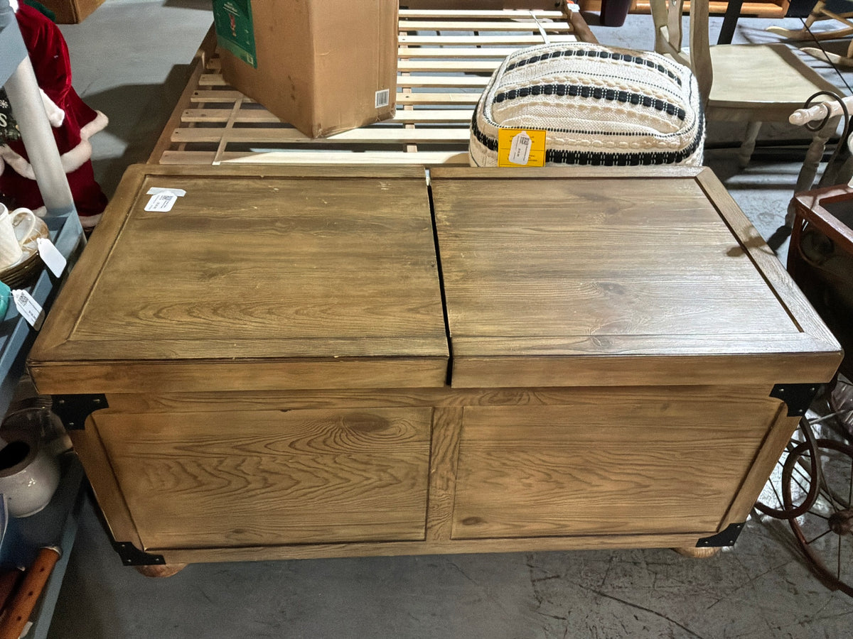 Coffee Table Blanket Chest