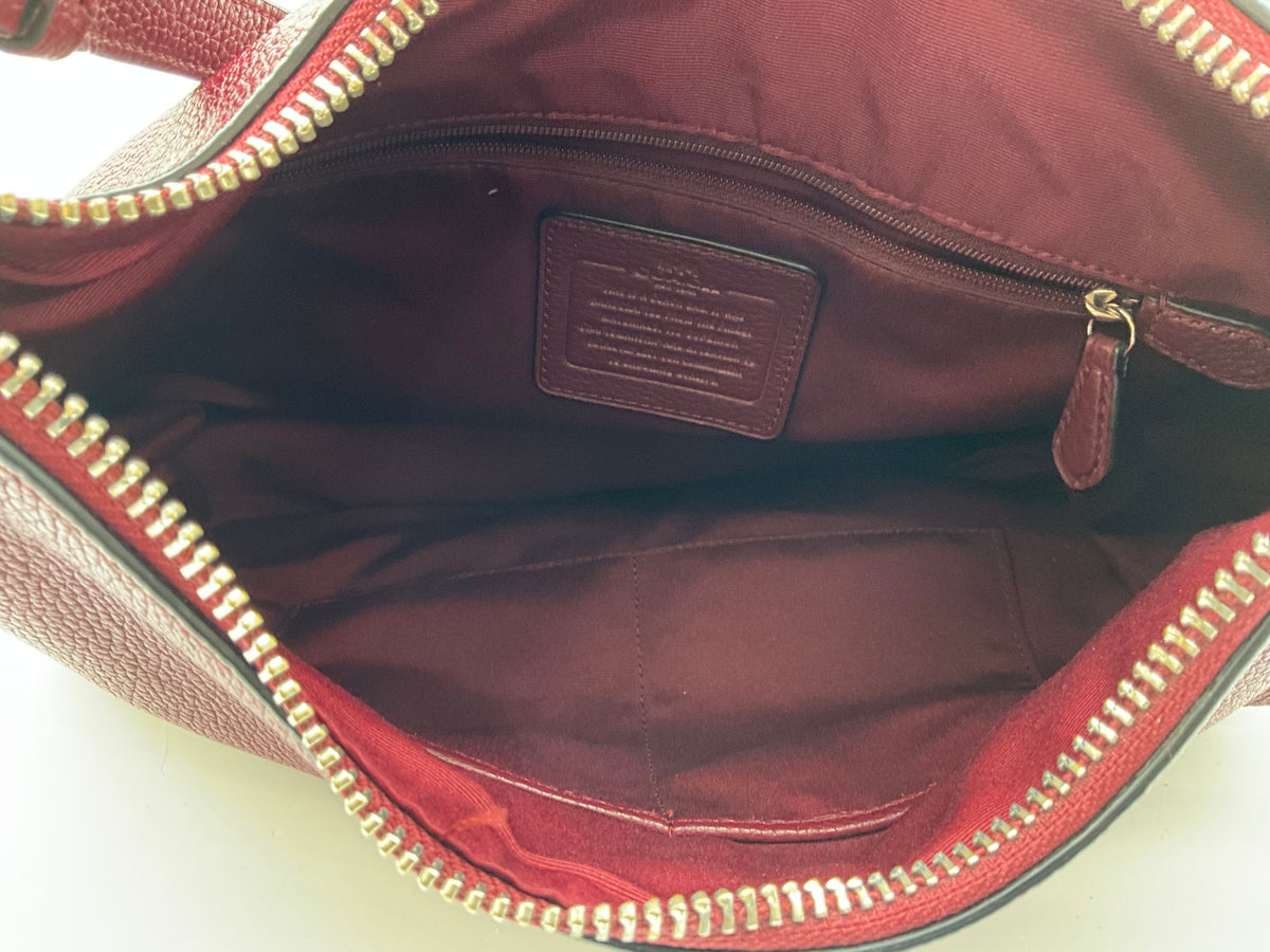 Coach Maroon Crossbody