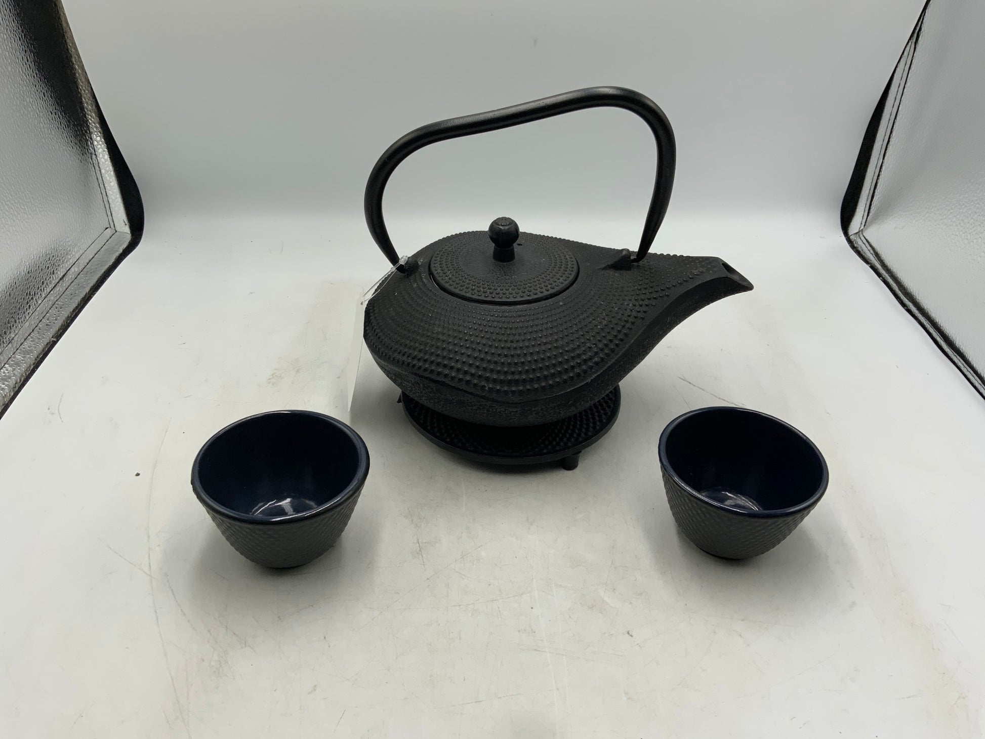 Cast Iron 4 pc Teapot Set