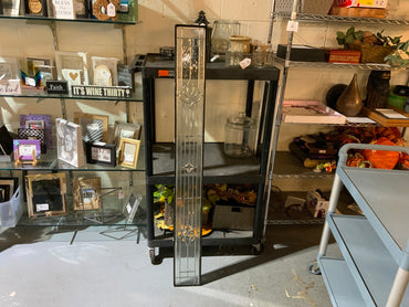 Leaded Glass Door Sidelight Insert