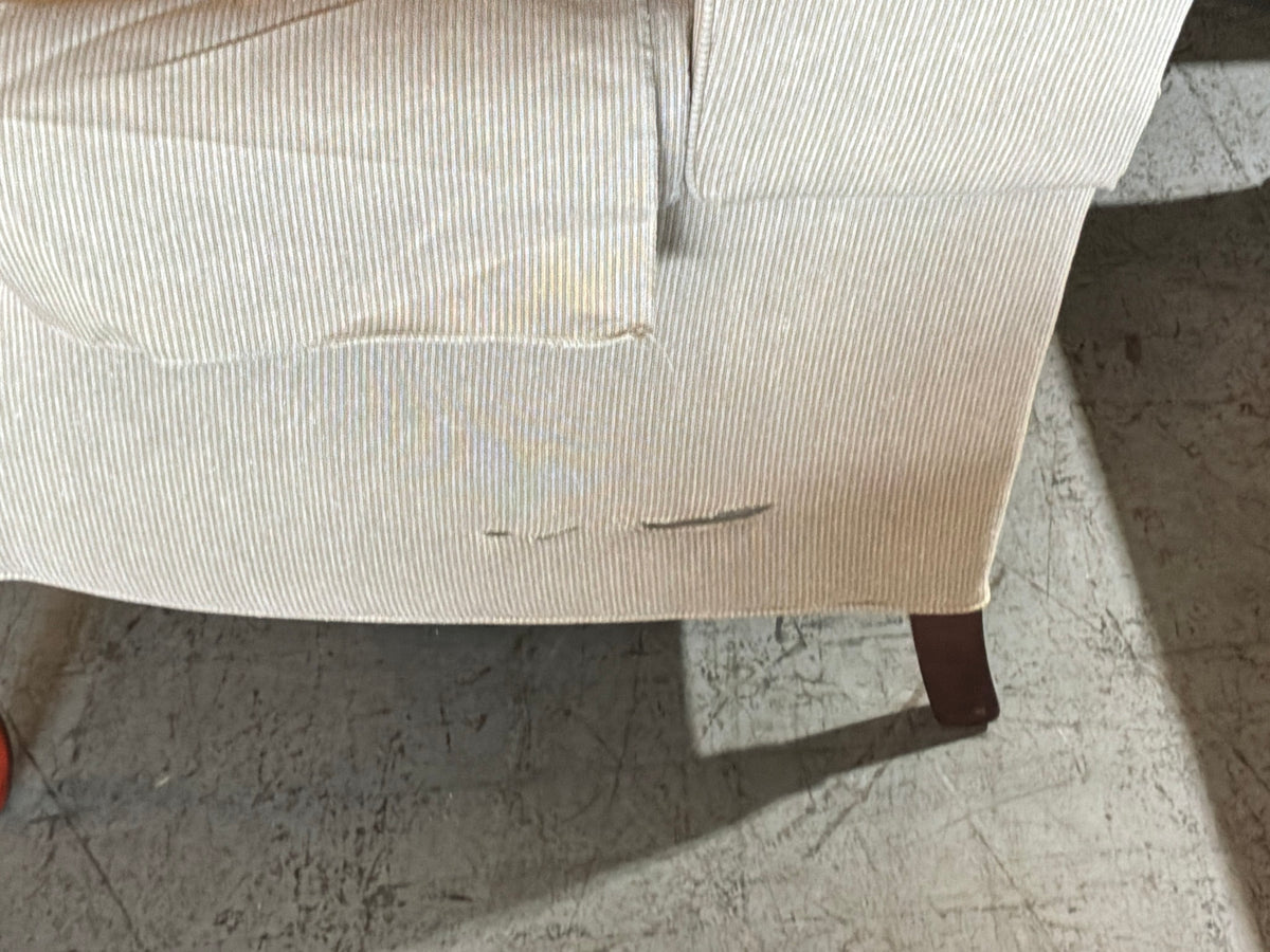 Reclining Beige Wingback