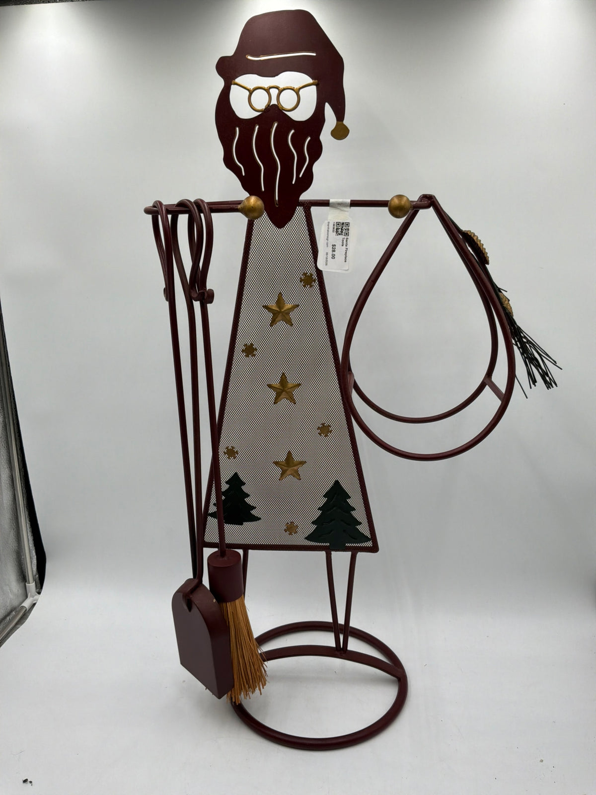 Santa Fireplace Tools