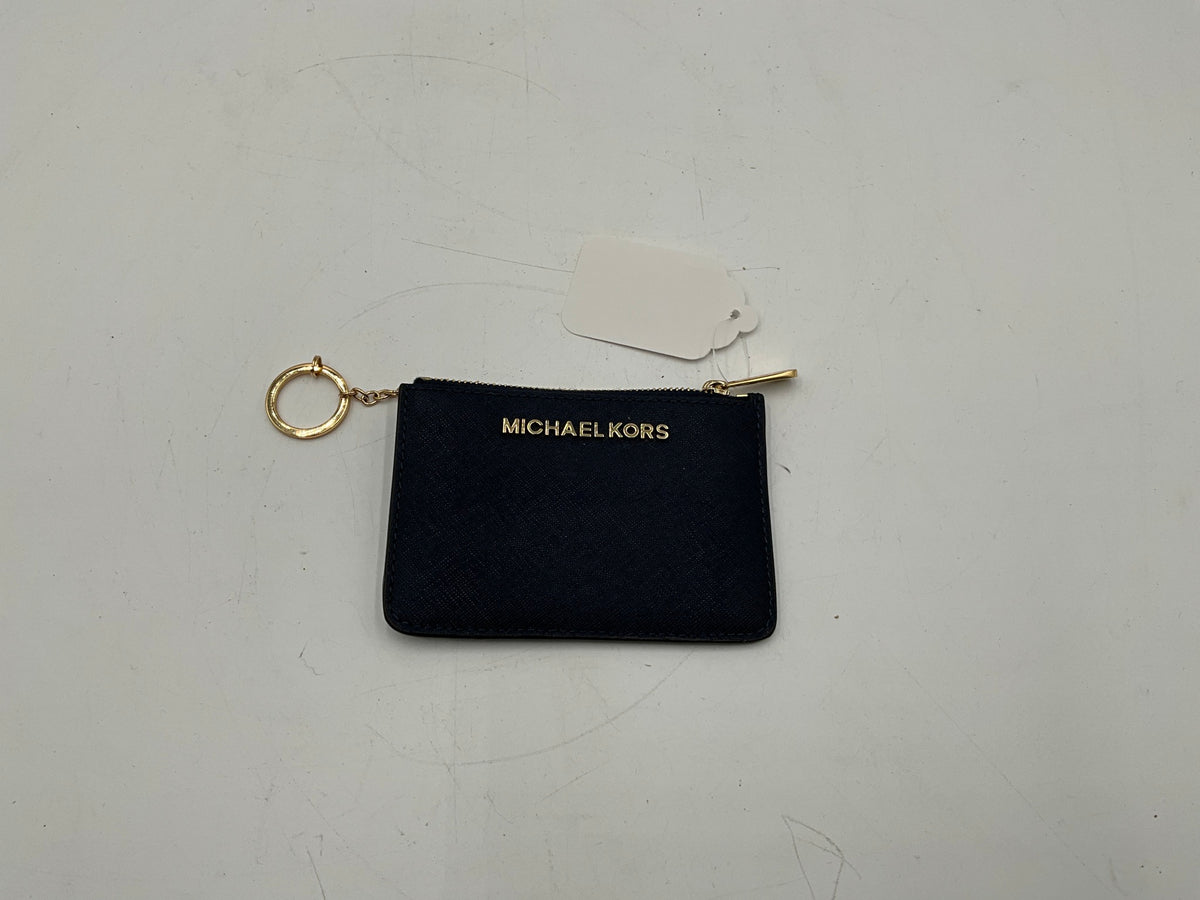 Michael Kors Navy Keychain Wallet
