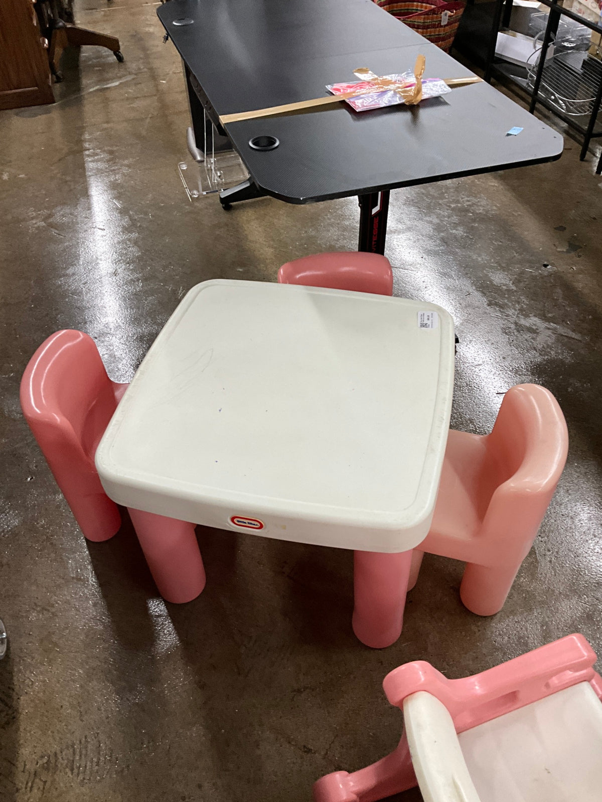 Vtg Little Tikes Table w/ 3 Chairs