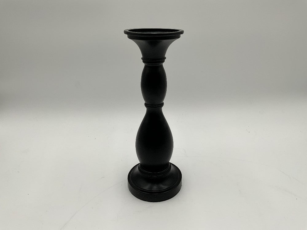 Longaberger Black Candle Holder Set