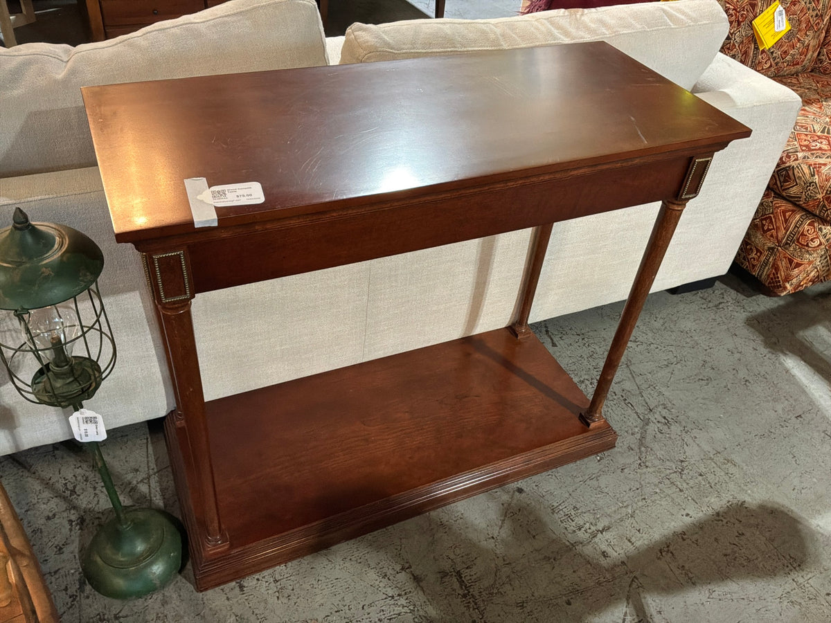 Wood Console Table