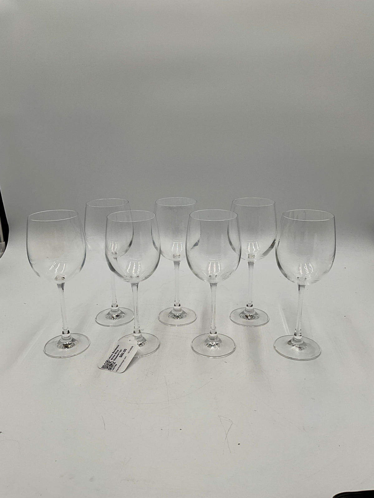 Lenox Bordeaux White Wine Glasses 7pc