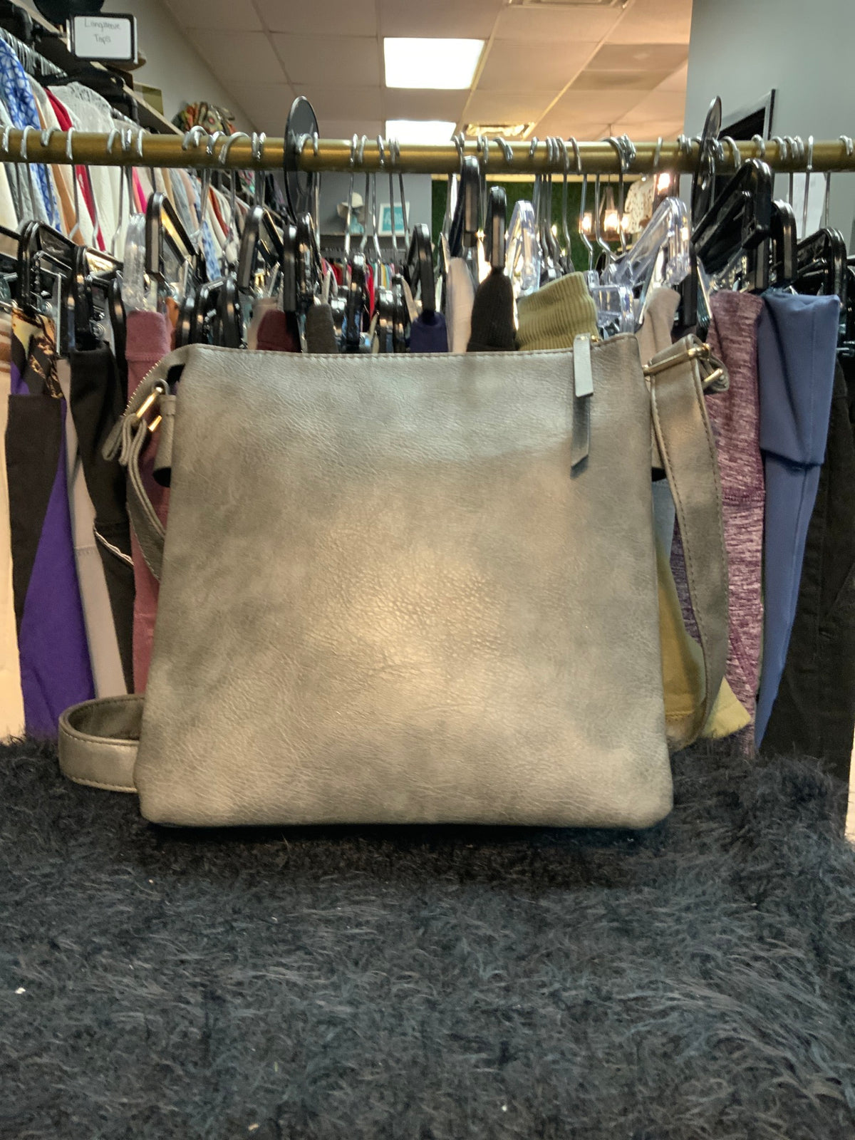 Grey Crossbody