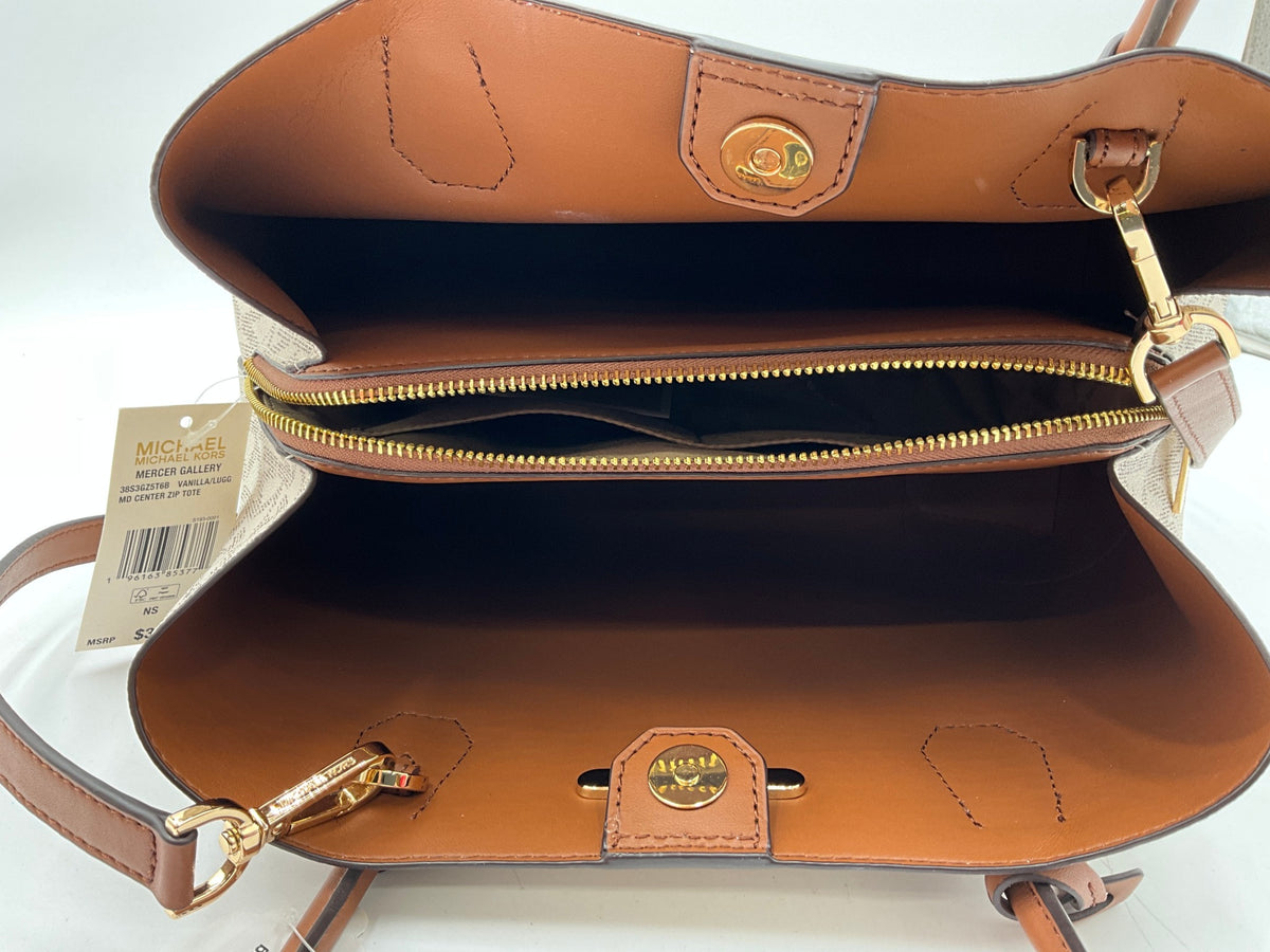 Cream & Tan Michael Kors Bag