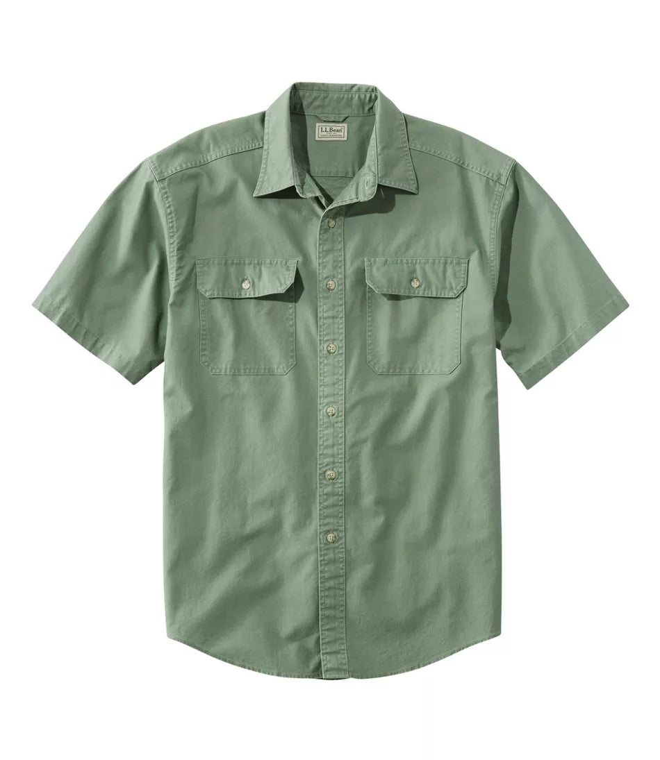 Short Sleeve Green Shirt