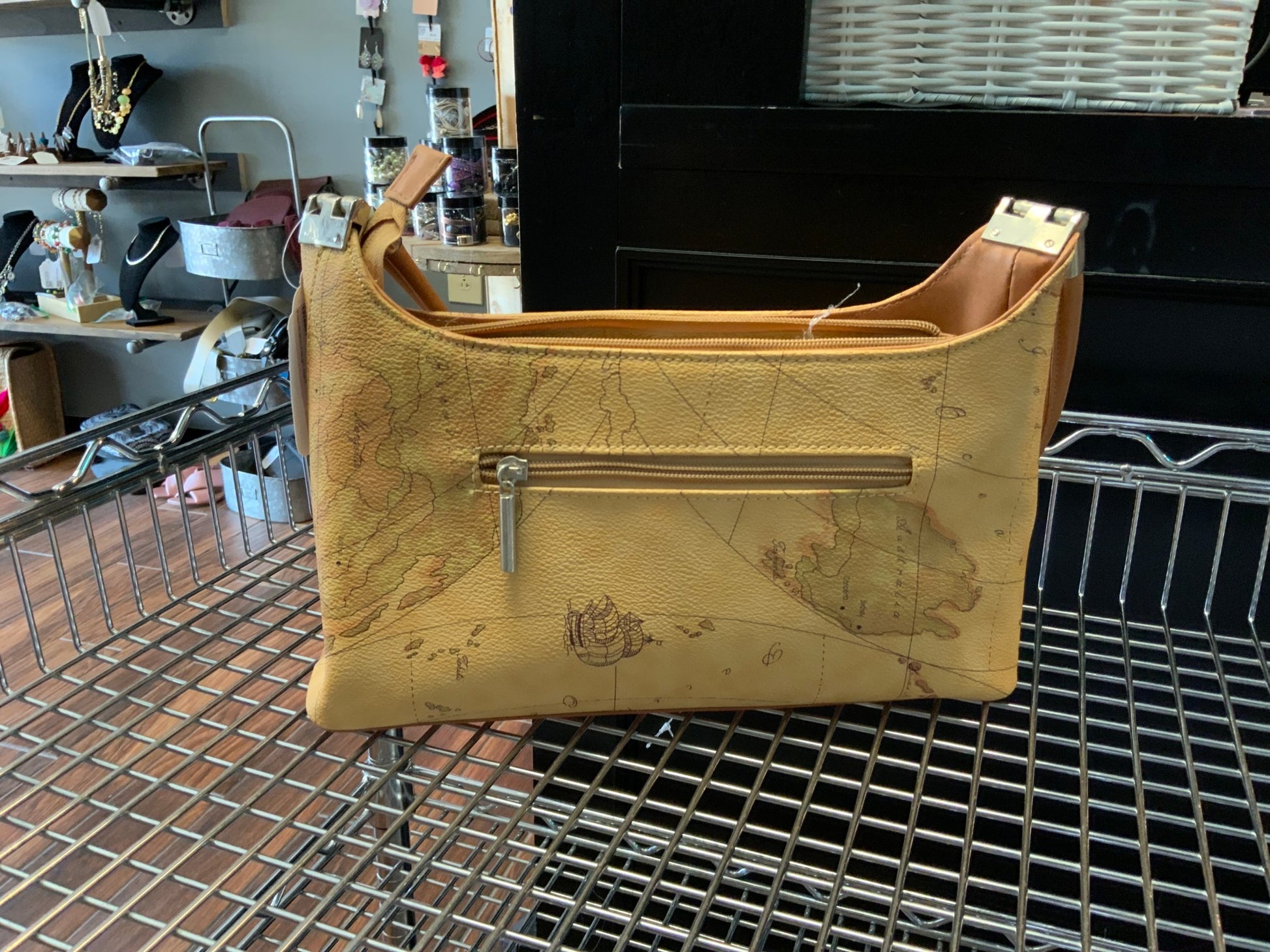 Map Purse W/ Wallet